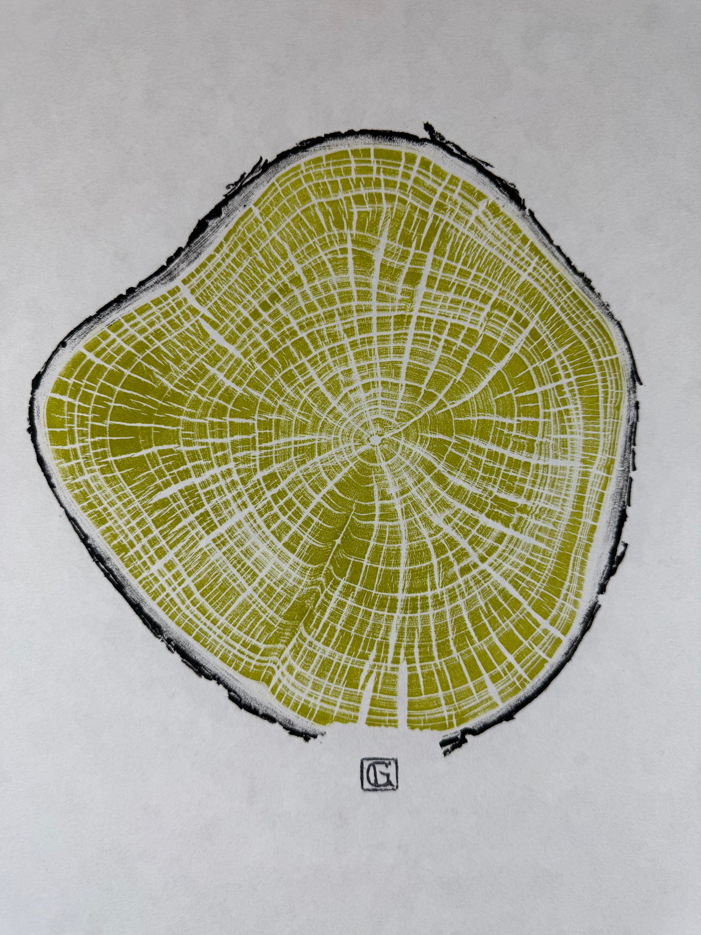 Handgedruckter GrilloWoodPrint aus Kirschholz.
Die gelb-schwarze Relief-Ink-Mischung betont die natürliche Struktur des Holzes und macht jedes Exemplar zu einem einzigartigen Naturunikat.
Gedruckt auf hochwertigem Papier.
Limitierte Edition.